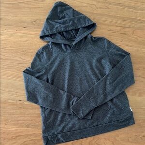 Vuori Gray Pullover Hoodie Sweatshirt